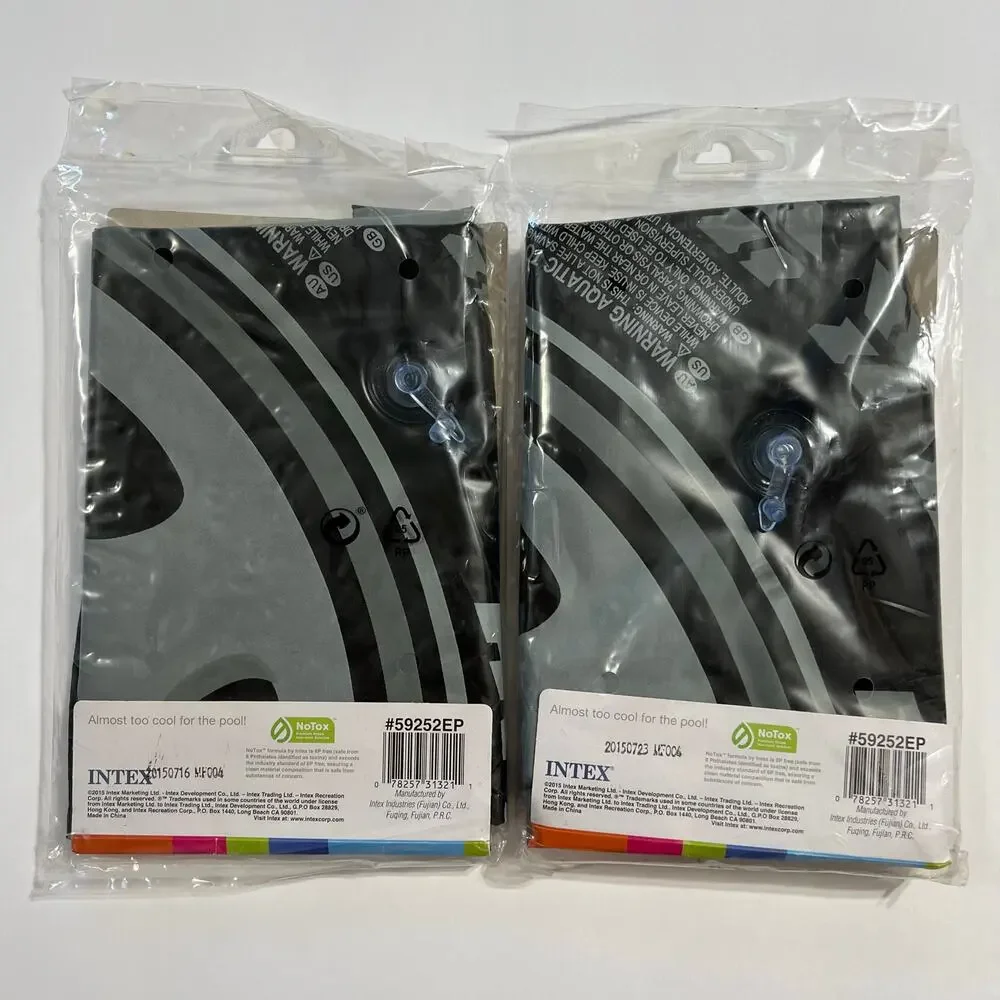 Intex Giant Tire Swim Tube Set of 2 Beach Pool Floaties Toys 36 Inch Sealed